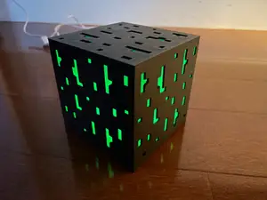 Simple Minecraft Block Night Light Less than $8.00