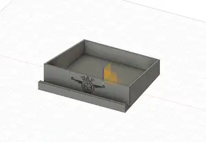 Daf XF truck, dashboard drawer, with support for mobile phone or tablet.