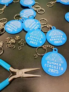 Summer Circuits 2025 Keychain