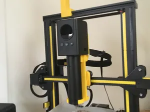 Ender 3 V2 Tool Change System with Luckybot Food Extruder Mount