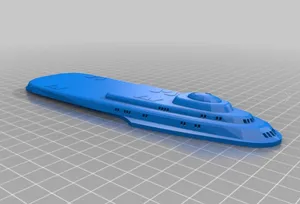 Large Star Trek Enterprise 1701 E 4-Foot - improved parts