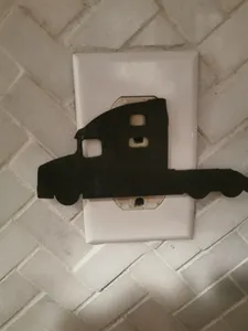 Truck double plug cover