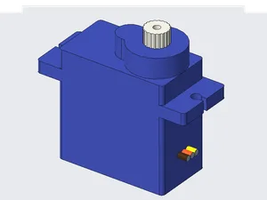 Micro Servo 3D Model (STP)