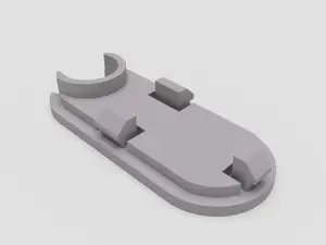 Key holder and increased privacy for the door handle