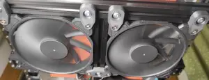 Trident 120/140mm Bed Fan Mount