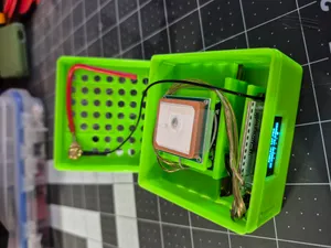 Heltec V3, 3000AH, GPS, Meshtastic Case