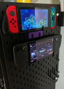 Nintendo Switch & Steam Deck Ikea Skadis Hooks
