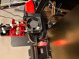 Compact Satsana for Ender 5, Spider v3, direct drive back plate, BLTouch, 5015 part fan