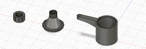 Protein Powder Scoop Container