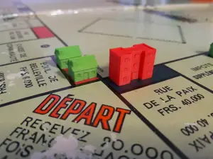 Houses and Hotel for Monopoly