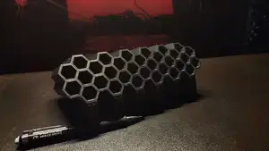 Honeycomb Pen and Pencil Organizer, Sci-fi/Military