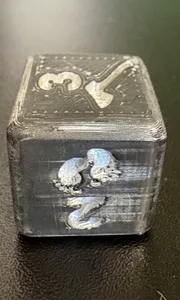 A zombie cube in the house