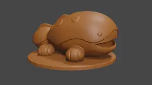 Pokemon inspired, Clodsire , Tabletop DnD miniature