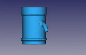 Rain water collector 100mm