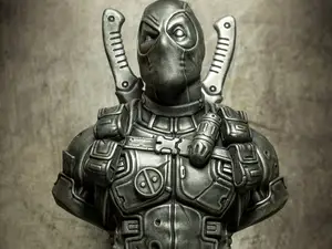 Deadpool Bust (Remastered Supportless Edition) (STL)