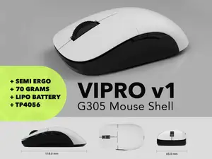 VIPRO v1 Mouse - G305 Alternative Shell