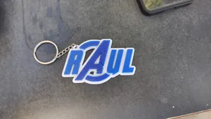 Raul nombre llavero Keychain Avengers Vengadores