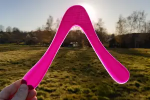 "Red Oak" Boomerang