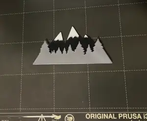 2D Mountains (3 colors)