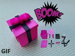 Exploding Gift Box (Use as Prank)