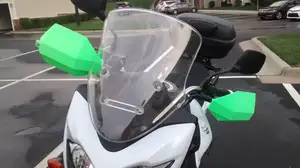 Motorcycle Hand Guards and Mounts for Vstrom 650 (and others)