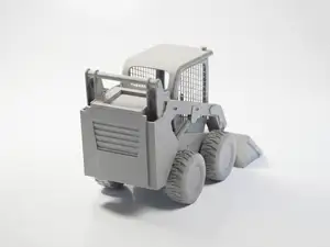 Bobcat Skid Loader Construction Vehicle 3D Printable
