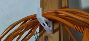 Wide Wall Hook Remix (cables, hoses, storage)