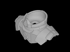 Lego Compatible (98101.dat) Minifig Armor Shoulder Pads with Neck Protection