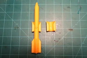 Sabot round for 1 inch diamiter potato cannon