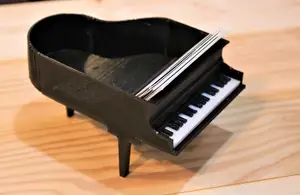 Grand Piano Business Card Holder