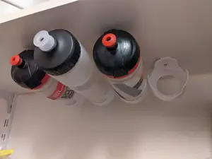 Bicycle Bottle Holder for Kitchen or Closet