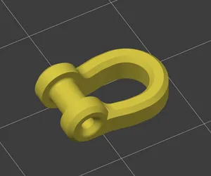 Tow hook for brick models