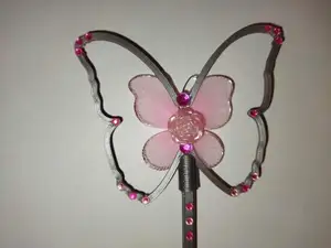 Butterfly wand - accessory to a fairy costume