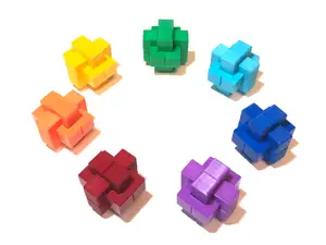 NOS Burr Series - Interlocking puzzles by Gregory Benedetti