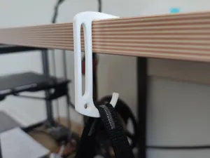 Desk backpack hook