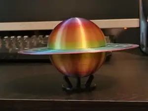 Saturn Planet & Stand