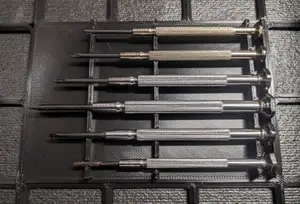 Gridfinity Jeweler Screwdriver Organizer