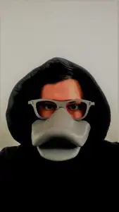 Duck face