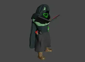 Warlock human figure