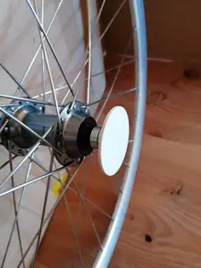 Hub Protection for Bicycle Wheel Shipping (Customizable)