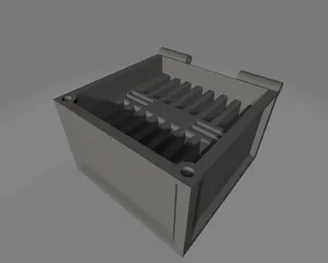 Minecraft Chest Switch Game Card Holder