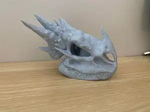 Easy print Dragon Skull