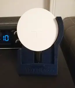 Iphone X stand with wireless charging (Livboj - IKEA)