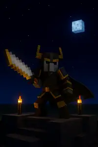 Custom minecraft dummy 13 weapons, The seven titans.