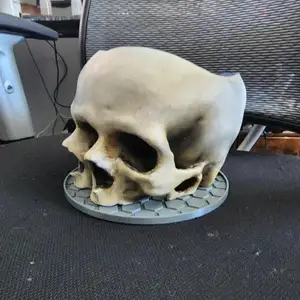 Triclops Baby Skull Planter