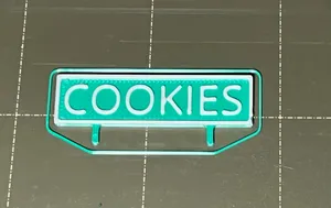 For Sale Sign Cookie Business Card Holder
