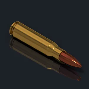 7.62mm X 51mm NATO Bullet