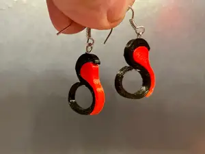 serpent earrings / hadí náušnice