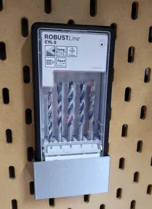 Skadis Bosch drill set holder