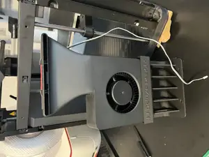 X1 to P1P Auxiliary Part Cooling Fan holder